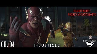 Dammit Barry! Where's my rent money!! Injustice 2 Chapter 4
