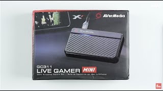 AVerMedia Live Gamer Portable Capture Card Unboxing