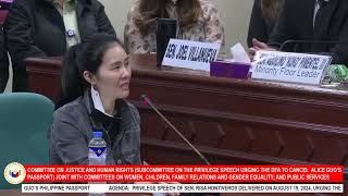 Shiela Guo Idinetalye Kung Paano Sila Nakalabas ng Pilipinas