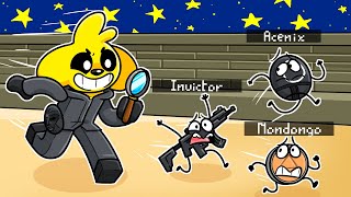 El escondite más divertido en Squid Game con Los Compas 😱 LOS JUEGOS DEL CALAMAR 3