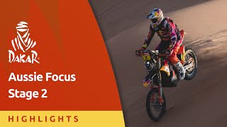 Price, Sanders and Brinkmann survive the dunes of Stage 2