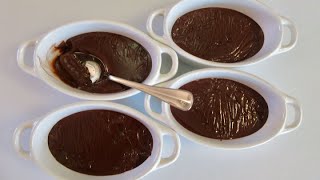 Homemade CHOCOLATE PUDDING Recipe