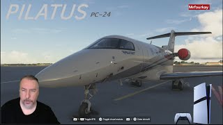 Pilatus PC-24 | MSFS 2024 | PS5 | Why This Is My Favorite Plane #msfs2024 #ps5gameplay