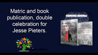 Exclusive | Matric and book publication, double celebration for Jesse Pieters