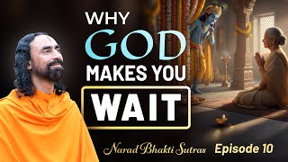 Why God Delays You — How Waiting Becomes the FASTEST Path to Shree Krishna | Swami Mukundananda