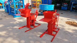 Mini Clay Interlocking Block Making Machine,Manual Compressed Earth Blocks,Lego Brick Maker