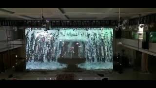 3d hologram mesh screen for the stage music concert（nanjing techlets)