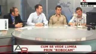 RoboCam in direct la Realitatea TV part 1