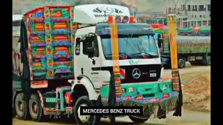 Mercedes Benz Truck Sk 2644 ||Beautiful Afghani Truck || Mercedes Benz Truck Torkham Road