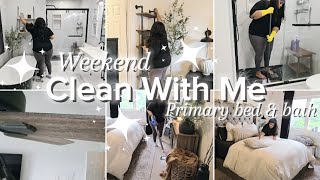 ✨️NEW!✨️ Extreme Cleaning Motivation | Deep Cleaning Primary Bed & Bath | Clean With Me 🇨🇦