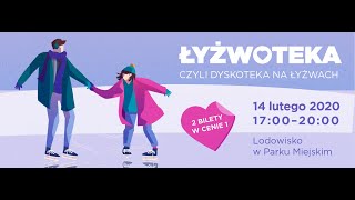 Łyżwoteka czyli dyskoteka na łyżwach - Park Miejski w Grudziądzu.