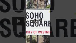 Hyper lapse to London's Soho #shorts