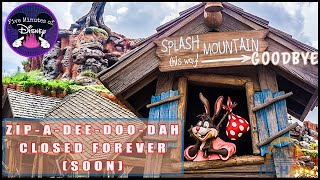 Splash Mountain Closing Coming Soon | Disney News | Walt Disney World