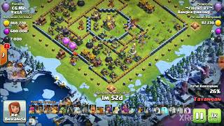 Strategy Attack Super Dragon Th14 Op With Wizard Super + Archer Super | Spell Clone + Ability