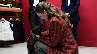 Princess Kate's full visit to textile manufacturers in West Wales
