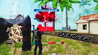 SKETCHERS || FREE FIRE MONTAGE || SG7 FF GARENA FREEFIRE