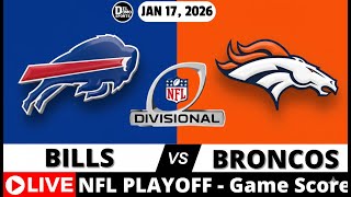 Buffalo Bills vs Denver Broncos 🏈 AFC Divisional | OVERTIME & Radio Play-by-Play