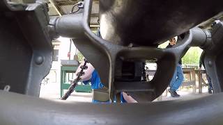 MG08 from the Sleds POV. Empty case ejection.