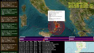 #Serrastretta #Catanzaro ML 3.6 Depth 7.7 km 2026-02-06 18:33:38.8 UTC 39.0463°N 16.407°E #terremoto