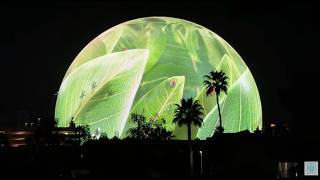 Watch the Sphere Las Vegas, NV  02.25.2026 replay! Ambient street noise (no music) city vibes sound!
