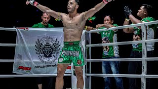 part of training session (parham gheirati)with arjansamart and boxing coach ali in petchsaman gym✅💎