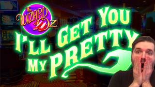 HUGE WINS On Wizard Of Oz Slot Machine!