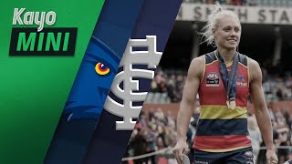 2019 AFLW Grand Final | Adelaide vs Carlton - Kayo Mini