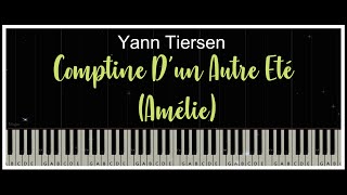 Comptine D' un Autre Eté - Yann Tiersen (EASY PIANO TUTORIAL)