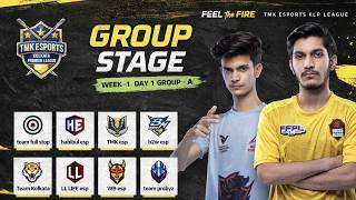 🔴 [HI] TMK ESPORTS KLP LEAGUE I GROUP STAGE - WEEK 1 I DAY 1 I GROUP A  | MAR 30