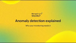 Anomaly detection explained: Why your monitoring needs it