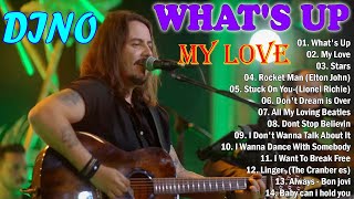 What's Up,My Love,Stars - DINO - Só as Românticas - Acústico Flashback, country e Rock,🎉 #dino