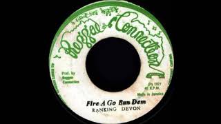 Ranking Devon   Fire a go bun dem