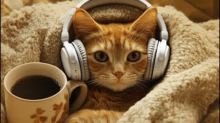 Purring Sounds & Healing Cat Music 10 Hours – Deep Relaxation for Cats and Humans