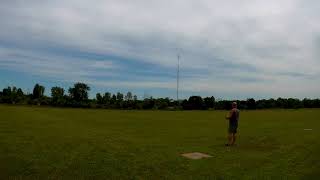 Eflite F 16 Thunderbird 70mm on Grass 7/4/20