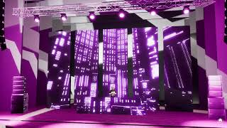 Theater VJ live set | architec7.com | unreal engine 5