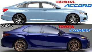 2023 #HONDAACCORD vs #TOYOTACAMRY | HYBRID | model