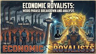 Economic Royalists: Word Phrase Breakdown and Analysis. 