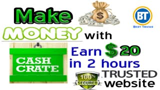 Earn money with cashcrate easily in urdu/hindi 2017-2018 |work from home| without investment