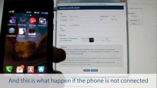 Samsung Apps demo: installing apps from website directly to Wave (bada)
