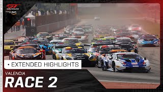 Extended Highlights | Race 2 | Valencia 2025 | GT World Challenge Europe powered by AWS