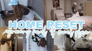 RESET FOR THE WEEK! | CLEANING MOTIVATION + GROCERY HAUL |  PREPPING FOR SNOW | Lauren Yarbrough