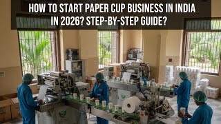 How To Start Paper Cup Manufacturing Business In India In 2026? | Step-By-Step Complete Guide
