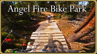 Angel Fire Bike Park 2024 // MTB Background Video 4K // One Hour