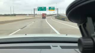 TX 330 Spur eastbound ramp to Baytown Freeway (TX 146) southbound