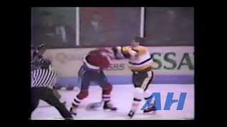 QMJHL Nov. 26, 1990 Beauport Harfangs v Victoriaville Tigres (R) Live + (HL) Jean-Francois Picard v