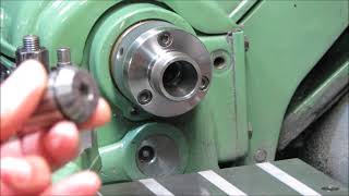 ER collets on a Super 7 Myford Lathe