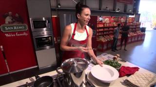 Wholemeal CousCous with Pumpkin & Chickpeas featuring Natalie von Bertouch at Carnevale 2013