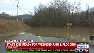 Kentucky emergency management preparing for this weekend’s heavy rain