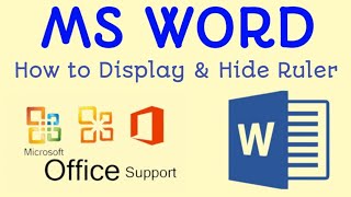 How to Display and Hide Ruler in MS Word || #YouTubeshorts #shorts #youtube shorts