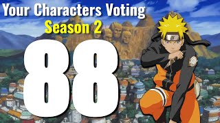 Your Characters Voting Season 2 Episode 88